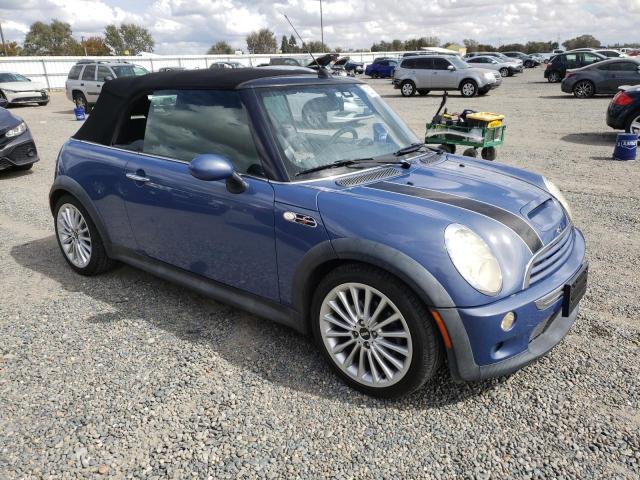 WMWRH334X5TF80413 - 2005 MINI COOPER S BLUE photo 4