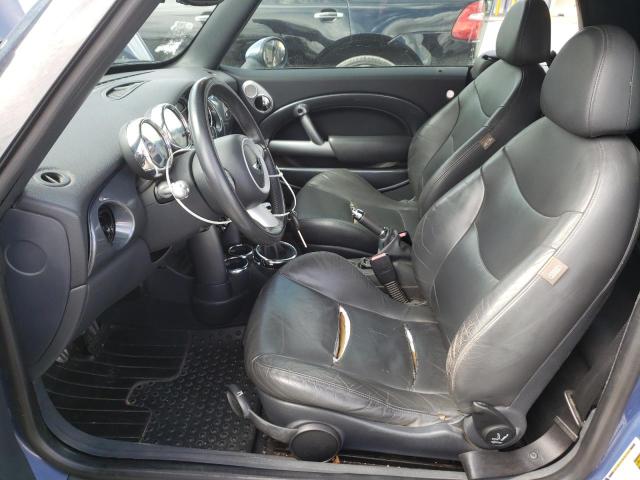 WMWRH334X5TF80413 - 2005 MINI COOPER S BLUE photo 7