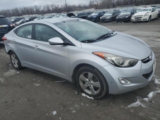 KMHDH4AE4DU578690 - 2013 HYUNDAI ELANTRA GLS SILVER photo 4