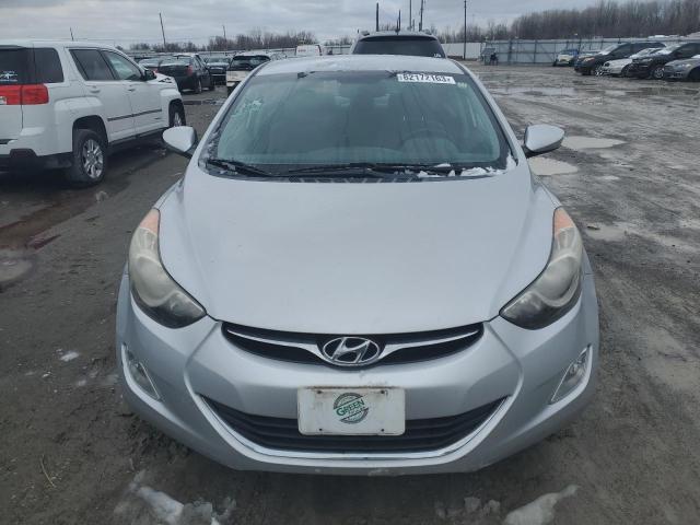 KMHDH4AE4DU578690 - 2013 HYUNDAI ELANTRA GLS SILVER photo 5