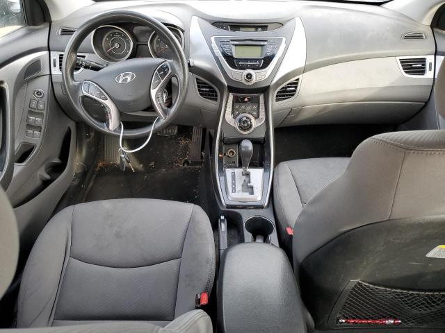 KMHDH4AE4DU578690 - 2013 HYUNDAI ELANTRA GLS SILVER photo 8