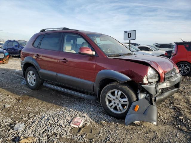 KM8JN12D58U732765 - 2008 HYUNDAI TUCSON SE BURGUNDY photo 4