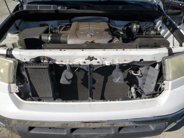 5TFRV54187X006283 - 2007 TOYOTA TUNDRA DOUBLE CAB SR5 WHITE photo 11