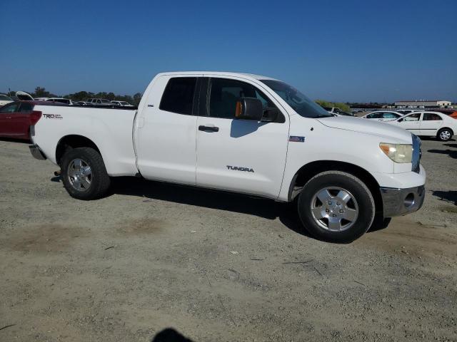 5TFRV54187X006283 - 2007 TOYOTA TUNDRA DOUBLE CAB SR5 WHITE photo 4