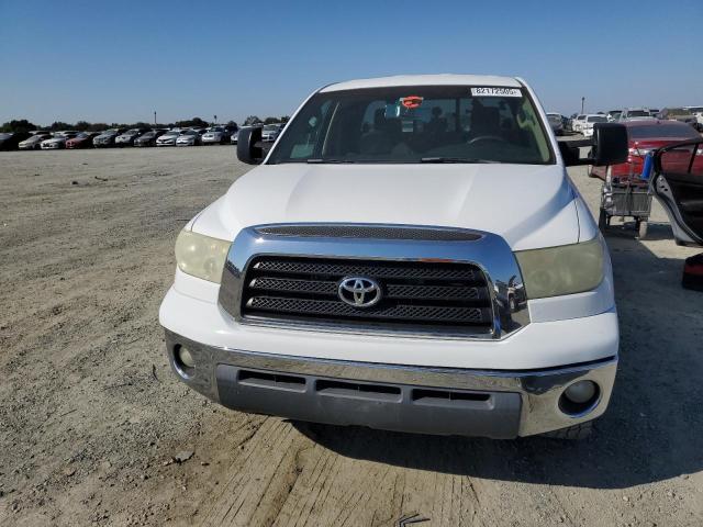 5TFRV54187X006283 - 2007 TOYOTA TUNDRA DOUBLE CAB SR5 WHITE photo 5