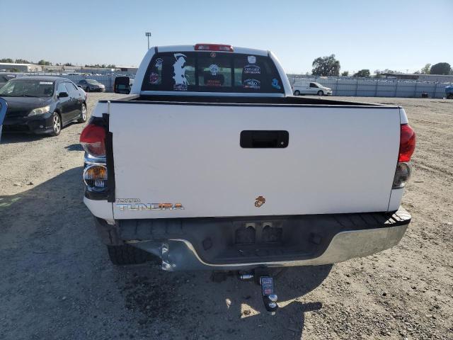 5TFRV54187X006283 - 2007 TOYOTA TUNDRA DOUBLE CAB SR5 WHITE photo 6