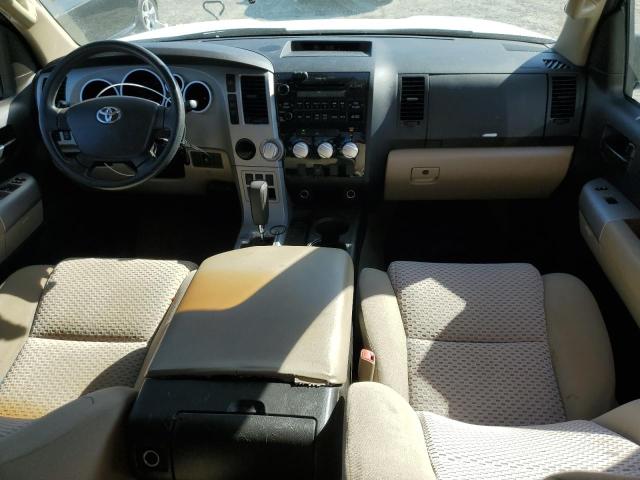 5TFRV54187X006283 - 2007 TOYOTA TUNDRA DOUBLE CAB SR5 WHITE photo 8