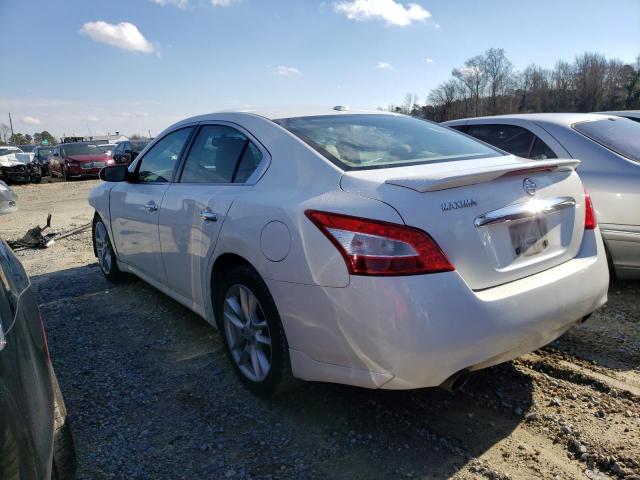 1N4AA5AP6BC860227 - 2011 NISSAN MAXIMA S WHITE photo 2