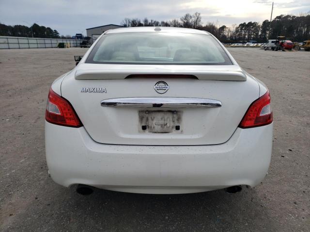 1N4AA5AP6BC860227 - 2011 NISSAN MAXIMA S WHITE photo 6