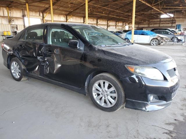 2T1BU4EE0AC427632 - 2010 TOYOTA COROLLA BASE BLACK photo 4