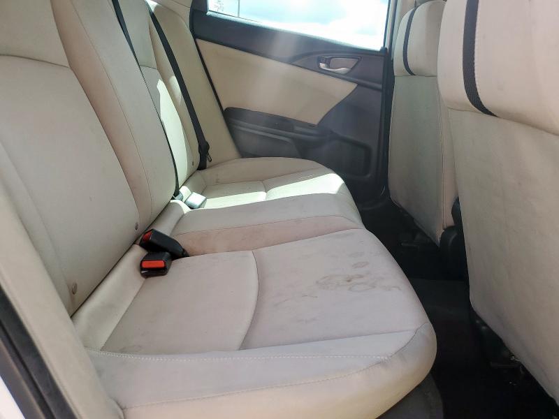 19XFC2F61KE044303 - 2019 HONDA CIVIC LX Սպիտակ լուսանկար 10