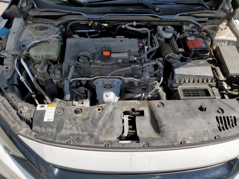 19XFC2F61KE044303 - 2019 HONDA CIVIC LX Սպիտակ լուսանկար 11