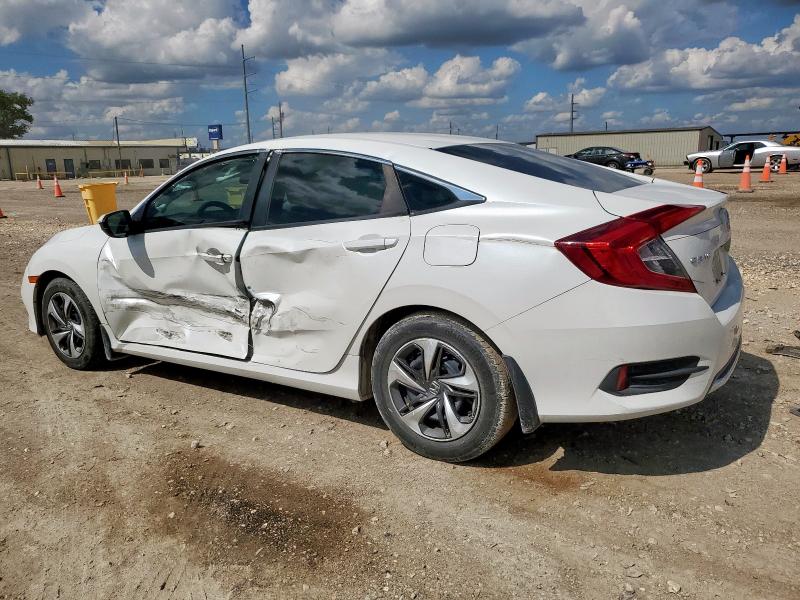 19XFC2F61KE044303 - 2019 HONDA CIVIC LX Սպիտակ լուսանկար 2