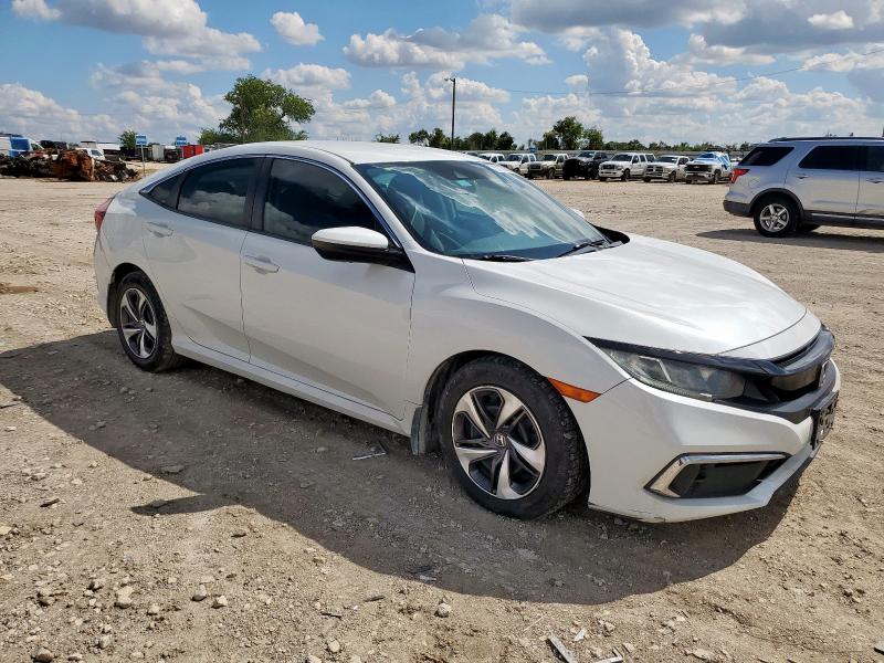 19XFC2F61KE044303 - 2019 HONDA CIVIC LX Սպիտակ լուսանկար 4