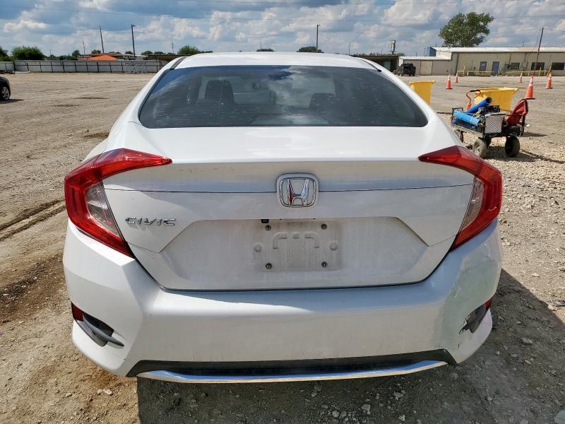 19XFC2F61KE044303 - 2019 HONDA CIVIC LX Սպիտակ լուսանկար 6