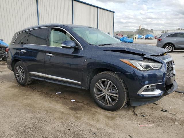 5N1DL0MNXHC505225 - 2017 INFINITI QX60 BLUE photo 4