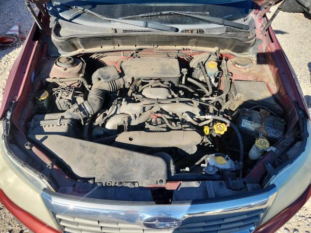JF2SH6CC3AH743248 - 2010 SUBARU FORESTER 2.5X PREMIUM MAROON photo 11