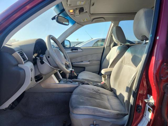 JF2SH6CC3AH743248 - 2010 SUBARU FORESTER 2.5X PREMIUM MAROON photo 7