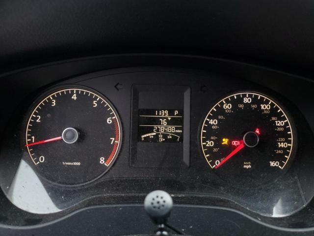 3VWDZ7AJXBM320365 - 2011 VOLKSWAGEN JETTA SE BLACK photo 9