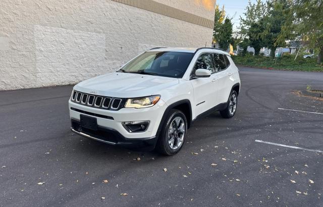 3C4NJDCB2JT442502 - 2018 JEEP COMPASS LIMITED WHITE photo 2