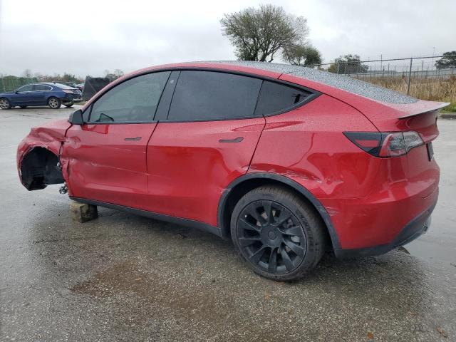 5YJYGDEE5MF184403 - 2021 TESLA MODEL Y RED photo 2