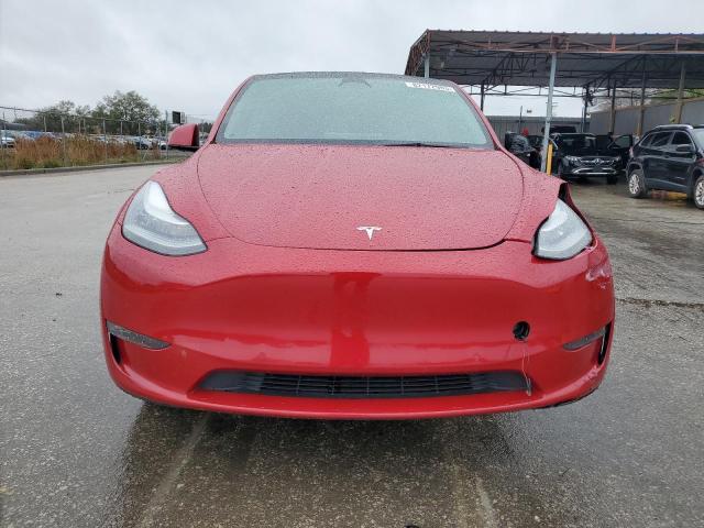 5YJYGDEE5MF184403 - 2021 TESLA MODEL Y RED photo 5