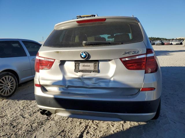 5UXWX9C50E0D19019 - 2014 BMW X3 XDRIVE28I SILVER photo 6