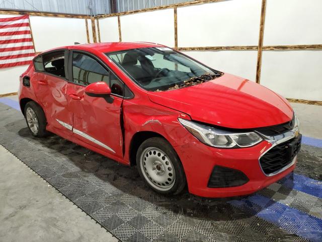 3G1BC6SM4KS595684 - 2019 CHEVROLET CRUZE LS RED photo 4