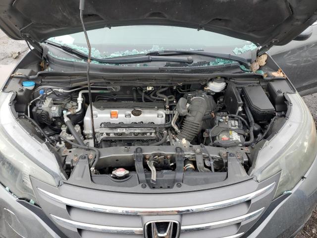 5J6RM4H51EL027503 - 2014 HONDA CR-V EX GRAY photo 11