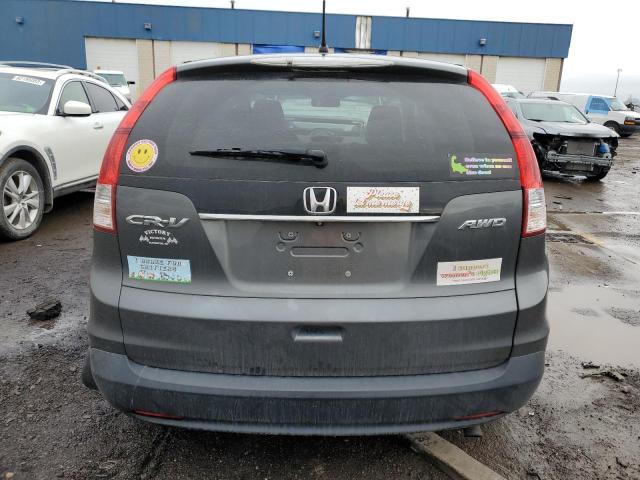 5J6RM4H51EL027503 - 2014 HONDA CR-V EX GRAY photo 6