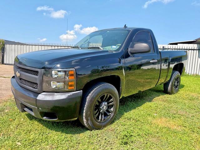 1GCEC14C28Z204734 - 2008 CHEVROLET SILVERADO C1500 BLACK photo 2