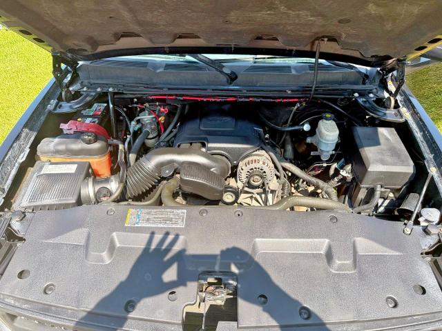 1GCEC14C28Z204734 - 2008 CHEVROLET SILVERADO C1500 BLACK photo 7