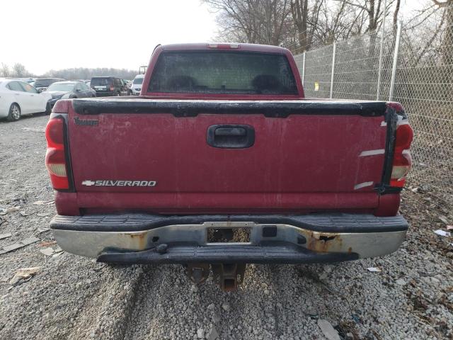 2GCEK19B061327456 - 2006 CHEVROLET SILVERADO K1500 RED photo 6