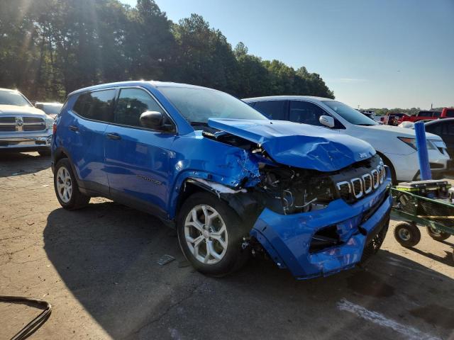 3C4NJDAN0RT163476 - 2024 JEEP COMPASS SPORT 蓝色 照片 4