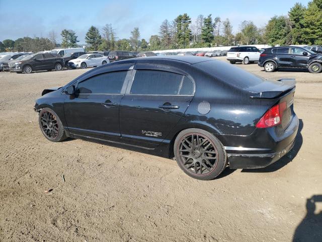 2HGFA55508H707925 - 2008 HONDA CIVIC SI BLACK photo 2