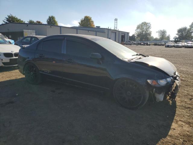 2HGFA55508H707925 - 2008 HONDA CIVIC SI BLACK photo 4
