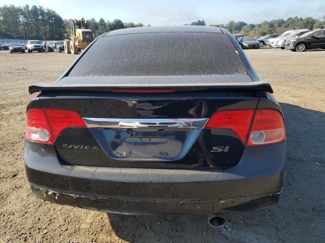 2HGFA55508H707925 - 2008 HONDA CIVIC SI BLACK photo 6