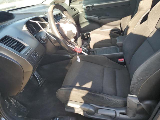 2HGFA55508H707925 - 2008 HONDA CIVIC SI BLACK photo 7