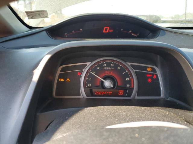 2HGFA55508H707925 - 2008 HONDA CIVIC SI BLACK photo 9