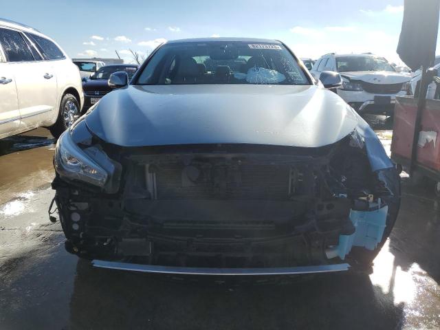 JN1BV7AP7FM341222 - 2015 INFINITI Q50 BASE GRAY photo 5