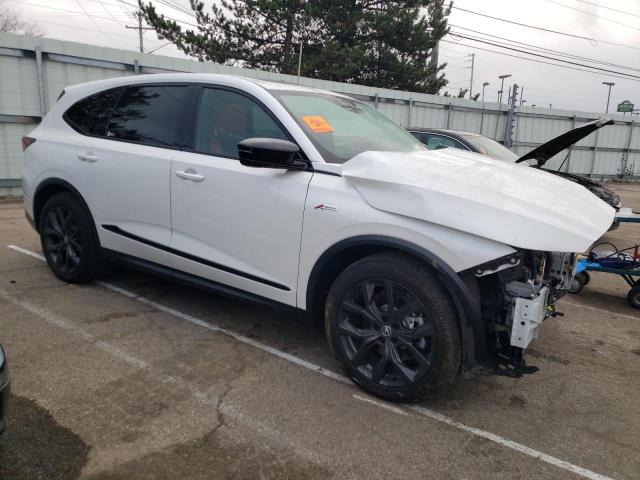 5J8YE1H04NL019544 - 2022 ACURA MDX A-SPEC WHITE photo 4