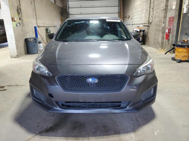 4S3GTAK61J3720436 - 2018 SUBARU IMPREZA SPORT ნაცრისფერი ფოტო 5