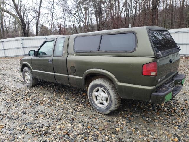 1GTDT19W318103065 - 2001 GMC SONOMA GREEN photo 2