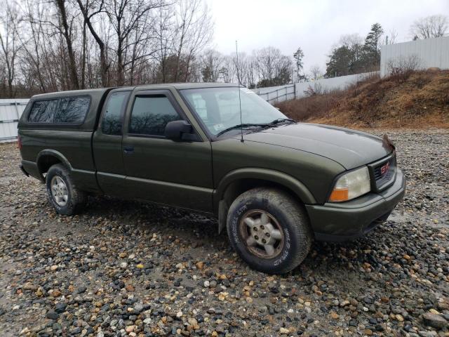 1GTDT19W318103065 - 2001 GMC SONOMA GREEN photo 4