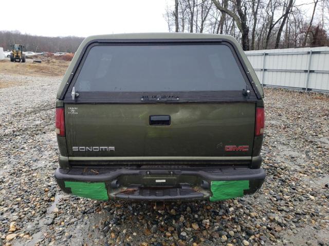 1GTDT19W318103065 - 2001 GMC SONOMA GREEN photo 6