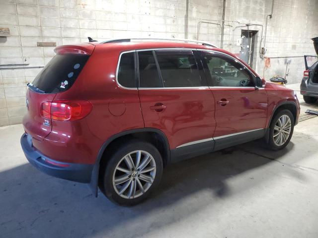 WVGBV7AX4GW055648 - 2016 VOLKSWAGEN TIGUAN S RED photo 3