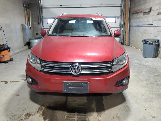 WVGBV7AX4GW055648 - 2016 VOLKSWAGEN TIGUAN S RED photo 5