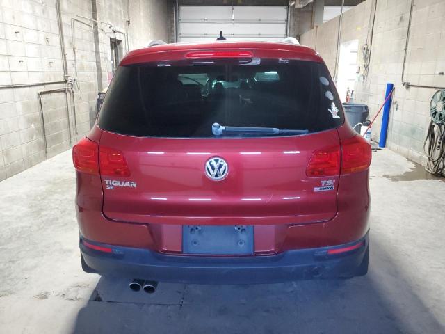 WVGBV7AX4GW055648 - 2016 VOLKSWAGEN TIGUAN S RED photo 6