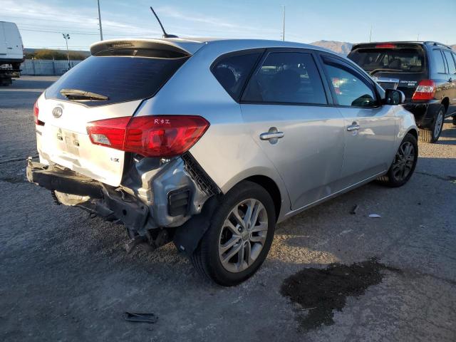 KNAFU5A21C5634210 - 2012 KIA FORTE EX SILVER photo 3