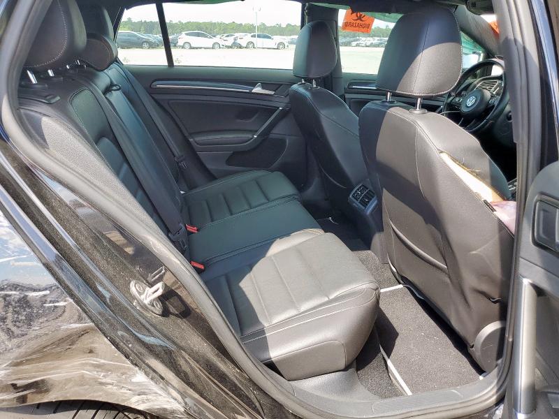 WVWVF7AU6HW133305 - 2017 VOLKSWAGEN GOLF R Սև լուսանկար 10